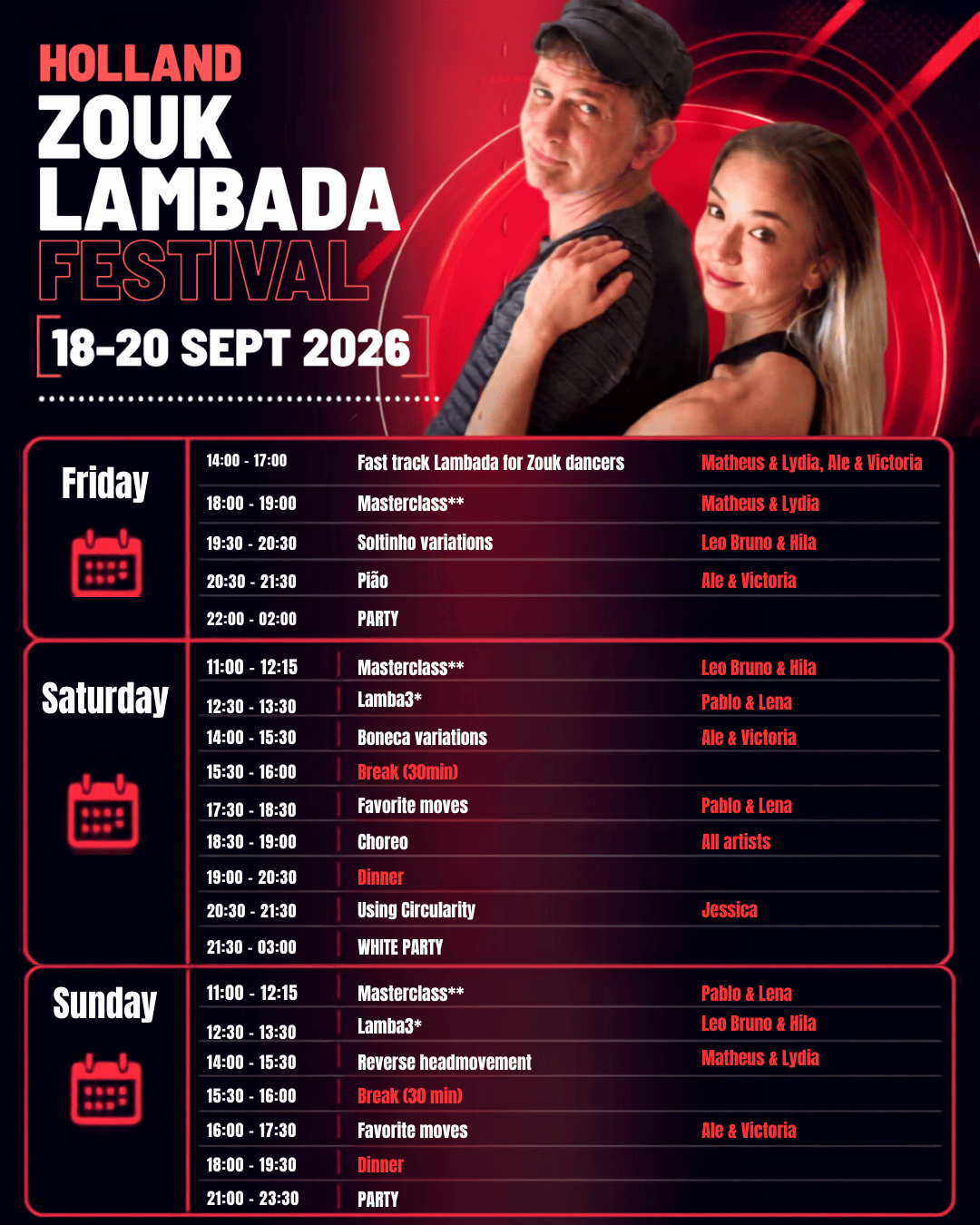 Holland ZoukLambada Festival - Image 2