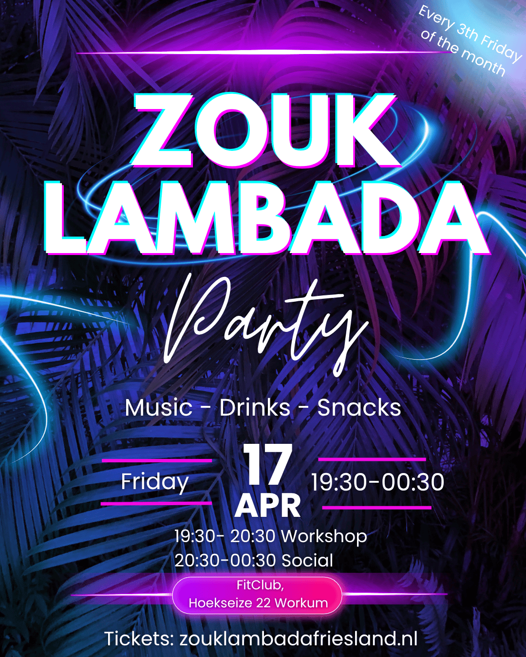 Zouk & Lambada Friday Night!