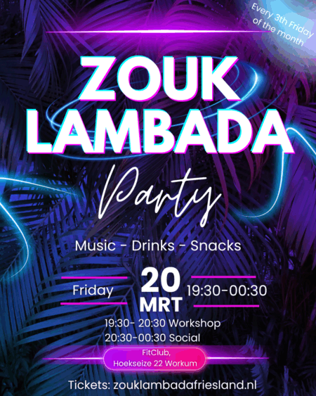 Zouk & Lambada Friday Night!