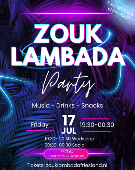 Zouk & Lambada Friday Night!